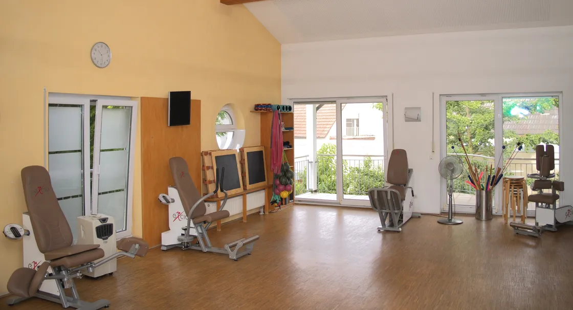 Trainingsraum für Rehasport und Zirkeltraining