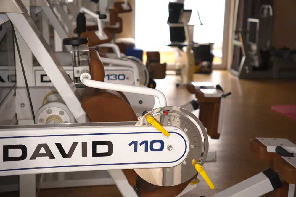 Detailansicht eines DAVID-Therapiegeräts